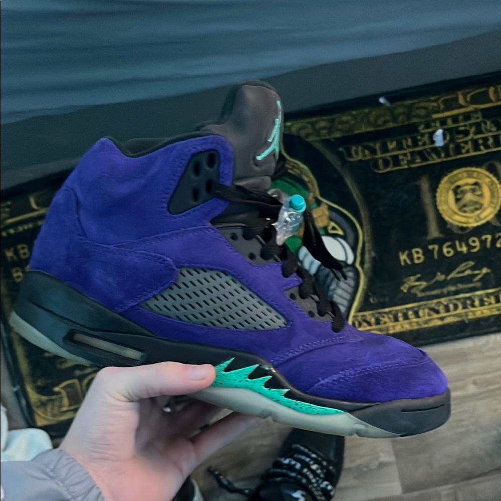 Grape Jordan 5s